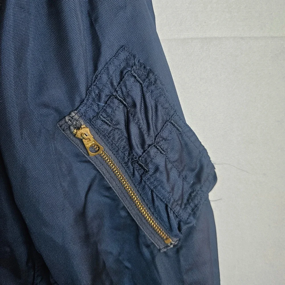 Vintage USAF Type K-2A Flight Suit Navy Blue Great Lakes Gmt Mfg Co Medium Reg